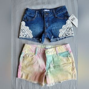 Size 7 Girls NWT Epic Threads 2 Pair Shorts Bundle